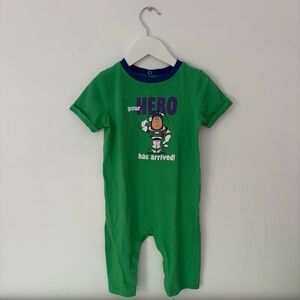 Pixar X Joe Fresh Toy Story Buzz Lightyear Romper size 18-24 months